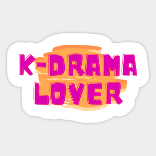 K-drama Lover Colorful Sticker